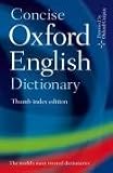 Concise Oxford English Dictionary (Concise Dictionary)