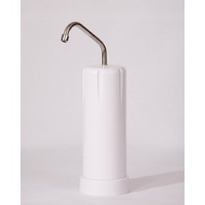Countertop Water Filter, Maintenance Free, 20k Gallons, White