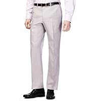 Collezione Luxury Active Waistband Easycare Flat Front Trousers with Silk