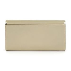 Buy Ladies Bi-Fold Deer Beige Palladium Leather Wallet: Deer Beige Palladium Wallet by Bulgari