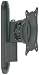 Flat Panel Tilt and Swivel Wall Mount