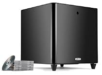 Polk Audio DSW PRO 400 8-Inch Powered Subwoofer (Single, Black)