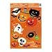 Spooky Smiles Halloween Theme Window Cling Sheet - Single