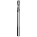 Magafor Carbide High Precision Miniature Reamer, Spiral Flute, Round Shank