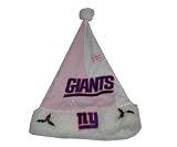 NEW YORK GIANTS PINK SANTA HAT