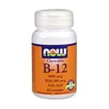 B-12 5000mcg + FOLIC - 60 TABS., (Now Food)