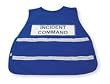 Condor 2PDL9 Safety Vest, Incident, Polyester, Blue