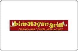 Himalayan Grill Gift Certificate ($75)