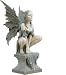 Chelse the celtic fairy statue home yard sculpture on plinth