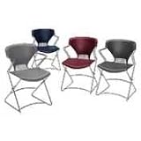 CHAIR,STCK,W/ARM,4CN,GT