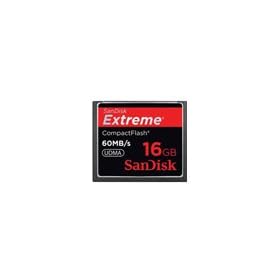 SanDisk Extreme CompactFlash Cards 16GB for Casio camera