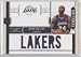 2010-11 Playoff National Treasures Timeline Materials Custom Team Nicknames #1 - Kobe Bryant/99
