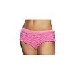 Micromesh Lace Ruffle Tanga Shorts
