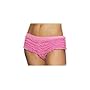 Micromesh Lace Ruffle Tanga Shorts