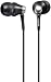 Electronics : Sony Mdr-Ex75/Blk Ex Earbuds Headphones with 9Mm Hi-Sensitivity Driver (Black)