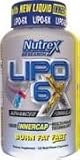 Nutrex Lipo-6X 120 Liquid Innercaps LOW SHIPPING!