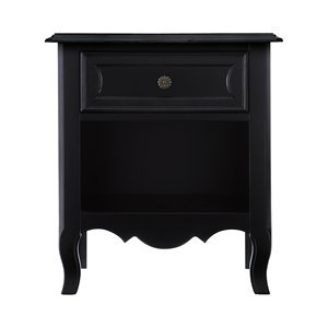 Black Lt Antique Young America Ma Marie Single Drawer Night Stand Black Lt Antique Young America Ma Marie Single Drawer Night Stand