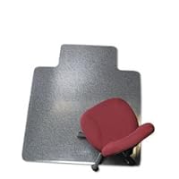 Anchormat Chair Mat for Plush Carpets, 45w x 53l, Clear