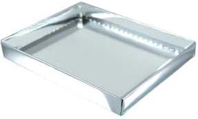 4 Bar Silver Foil Greeting Card Boxes(5 1/4" x 3 3/4" x 1") 25/Ctn