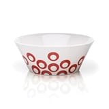 By Mikasa Circle Chic Red Soup Bow