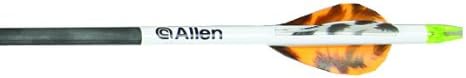 Allen Company Shrink Fletch System, Camo Vanes, White Tube Pack of 3