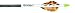 Allen Company Shrink Fletch System, Camo Vanes, White Tube Pack of 3