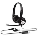 ClearChat Comfort USB Headset w/Noise-Canceling Microphone