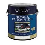Farm and Fence Paint - 18-5221-70 1G White Prem Latex by Valspar