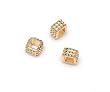 Gold Square Cast Beads, 20 Pc/Pkg