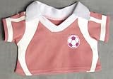 Pink & White Soccer Jersey fits Webkinz, Shining Star & 8