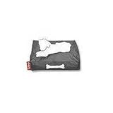 FATBOY Doggielounge small anthrazit! Hundekissen Original, Sitzsack fuer den Hund, Hundebett, Doggybag klein!