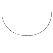 Fine Steel Cable Wire Necklace