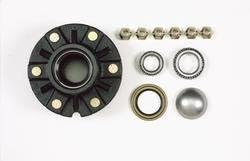 Complete Trailer Agricultrual Idler Hub Assembly with Bearings, Seals, Cap and Wheel Nuts