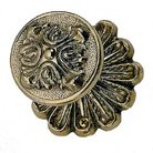 Maltesia Collection - Deco Door Knob & Rose - Single Dummy - Polished Brass