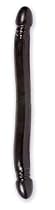 Doc Johnson Smooth Double Header 18-Inch Black