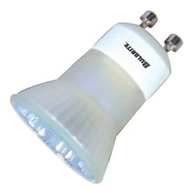 Bulbrite 35MR11/GU10F 35-Watt 120-Volt Halogen Frosted MR11 GU10 Base, Flood
