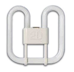 DLU Lighting FLP4E9V72 - 21 Watt Fluorescent Butterfly Light Bulb, 3500K, 4-pin On Sale