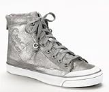 Coach Fatima Metallic Dust High Top Sneaker Shoes A1040 Womens