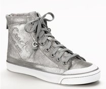 Coach Fatima Metallic Dust High Top Sneaker Shoes A1040 Womens product image