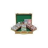 Casino Supplies And Playing Cards 300 Pc Lucky Crown 11.5g Chip Set W/genuine Oak Ca (pack Of 1)