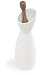 Sagaform White Stoneware 25-Ounce Carafe with Wooden Stopper