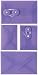 Sticko Sticko Stuffed-Ups With Adhesive Back-Purple SPSSEX-05, 6 Item(s)/Order