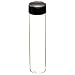 Kimble Kimax Borosilicate Glass Cylindrical Screw Thread Dram Vial, with Rubber Lined Closure