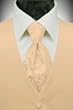 Pre-tied Tapestry Windsor Band Tie - Peach