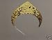 Gold Sequin Tiara Princess Queen Goddess Crown