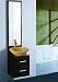 Tatum (single) 17.5-Inch Modern Wall Mount Bath Vanity Set With Attached Mirror