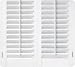 NEW! Economy Quick Ship Plantation Shutters 35"x60", Fauxwood Shutters by Blinds.com