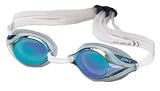 Finis Revolution Competitive Lane 4 Green/Blue Mirrored Swim Swimming Goggles