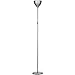 Brightech - SKY Elite LED Torchiere Floor Lamp - Dimmable Super Bright 20-Watt LED - Warm White Color - Silver