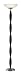 Adesso 4022 Twist Torchiere Walnut 15